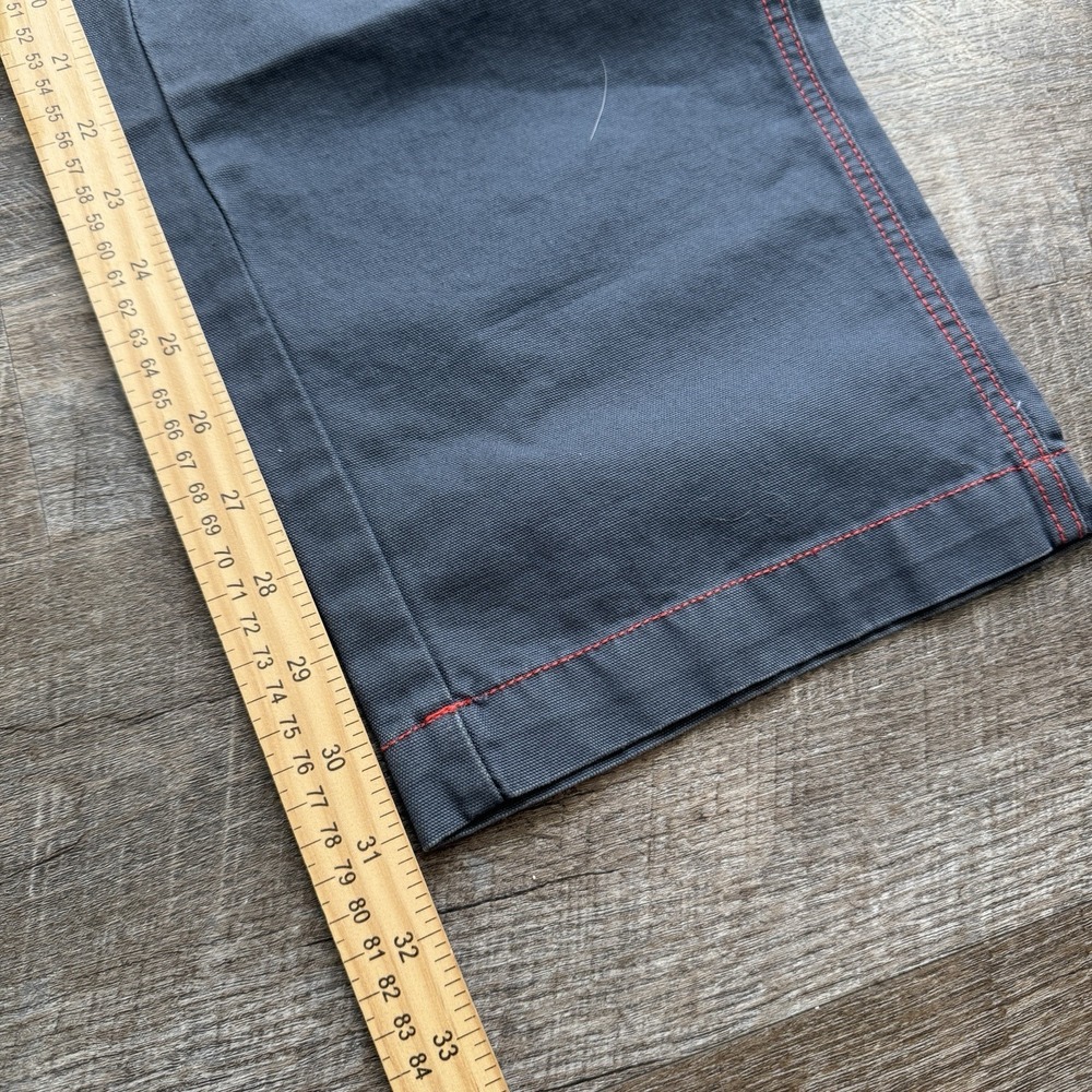 BDG Urban Outfitters Gray Red Stitch Straight Carpenter Pants Cotton 28 - Picture 12 of 12